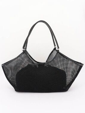 Mesh Tote Bag With Removable Liner